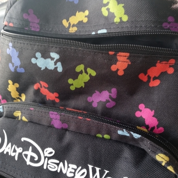 COPY - Walt Disney Worl Disney Parks 17" All over Multicolor Mickey multiple po… - Picture 3 of 8